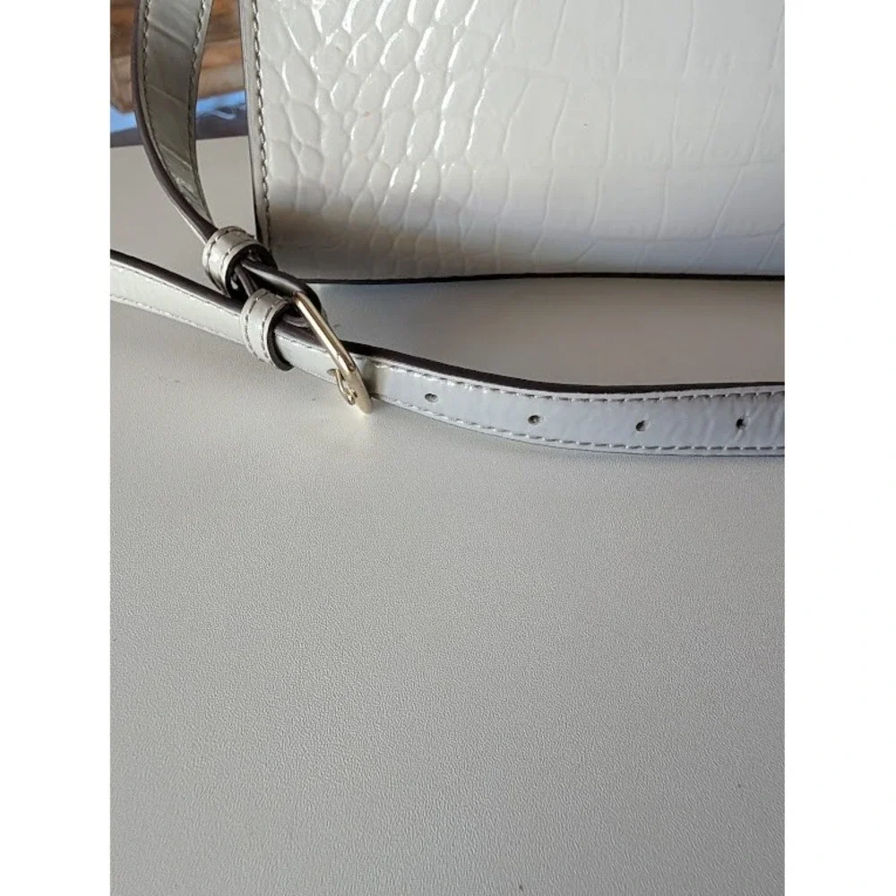 Kate Spade New‎ York Doris Knightsbridge Croc Embossed Patent Leather Satchel